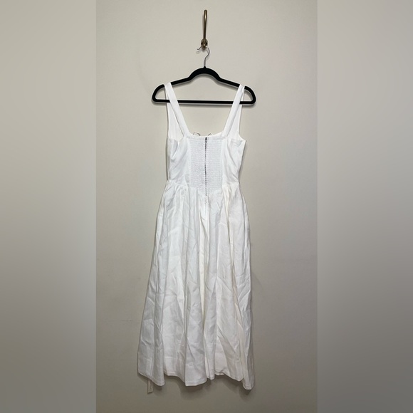 Reformation White Midi Dress - Picture 8 of 15